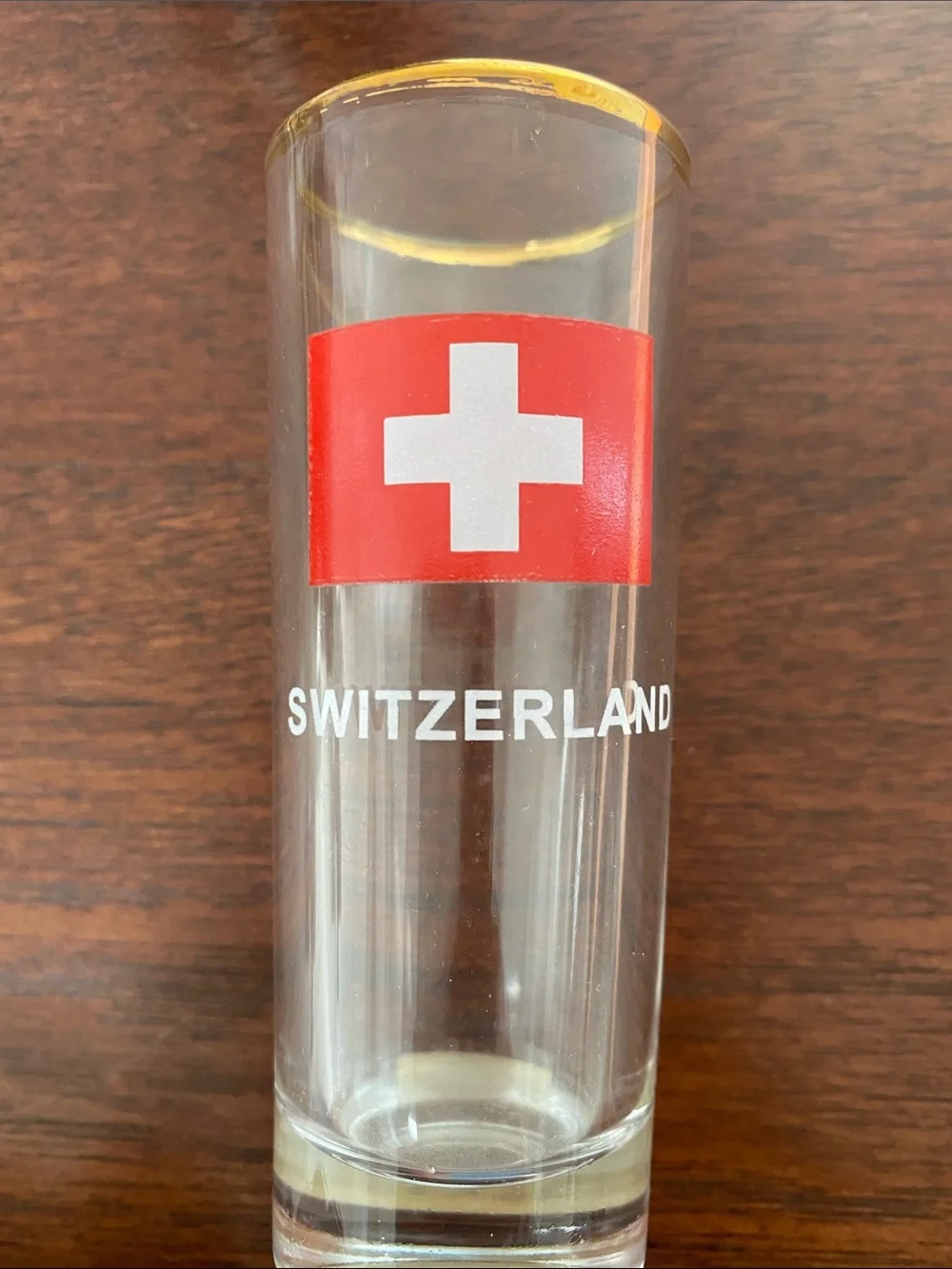 Set of 3 Shot Glasses Switzerland Grand Canyon Groton Connecticut